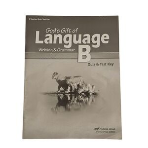 Abeka Homeschool‎ Language B Writing & Grammar Quiz & Test Key Grade 5 Teacher